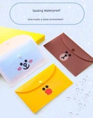 Line Friends Kahverengi Ayı ve Sally Tavuk Zarf Çantası - 10