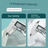 A4 Şeffaf File Çantası - 4 Süper Kalın İki Katmanlı - Geliştirilmiş Malzeme thumbnail 3