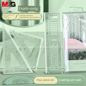 Geometri Seti - Yüksek Geçirgenlik Kaplama Kart Seti - 15cm - 4 Parça + Otomatik Kurşun Çıkışı Xingyao Siyah thumbnail 2