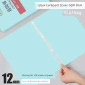 A4 Kağıt Zarf - Kırmızı (Boşluk 12mm, 10 Paket, Yapışkan Şeritler) - 1