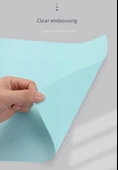 A4 Kağıt Zarf - Kırmızı (Deri 10mm, 10 Paket, Yapışkan Şeritler) - 12
