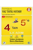 4'ten 5'e Hazırlık Kitabı - Sarı Suluboya Planlama Defteri - Tonguç Yayınları - 2