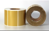 Kahverengi Üç Koruma Termal Hassas Yapışkan Etiket - 100x60mm - 500 Adet Yatay - 10