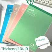 Ortaokul Öğrenci Günlüğü Kağıdı - Açık Yeşil Kalın 10 - 1000 Yaprak thumbnail 2