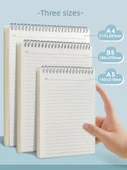 Minimalist Yükseltilebilir Yatay Çizgi Yapışmaz Defter - A5 (2 kopya kare) - 3