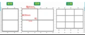 Yırtılabilir Güçlü Yapışkanlı Barkod Yazıcı Kağıdı - 50x20mm - 4400 Adet Çift Sıra Yapışkanlı - 12