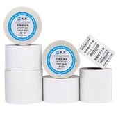 Yırtılabilir Güçlü Yapışkanlı Barkod Yazıcı Kağıdı - 50x20mm - 4400 Adet Çift Sıra Yapışkanlı - 3