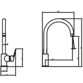 Creavit Luna Eviye Mutfak Bataryası Krom BT.LN8500 thumbnail 2