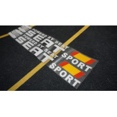 Seat Sport Kapı Sticker - 3