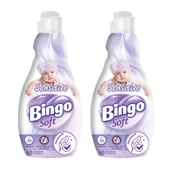 Bingo Soft Konsantre Çamaşır Yumuşatıcısı Sensitive 1440 ml X 2 Adet - 1
