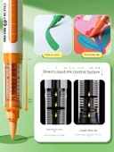 Akrilik Marker Kalem Seti - 36 Renk - 53 Parça Set - Akıllı Mürekkep Kontrolü thumbnail 3