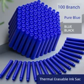 Silinebilir Mürekkep Kalem Yedekleri - Ming Ucu - Mavi Siyah - 10 Paket - 3.4mm Kalibre - 2