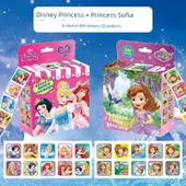 Çocuklar için Karakter Çıkartmaları - Disney Prensesi ve Sophia 400 Çıkartma - 1
