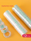 Şeffaf Kırtasiye Bandı - 18mm Genişlik 10m Uzunluk 6 Rulo thumbnail 2