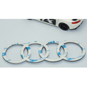 DK Tuning Motor Kapağı Gri Amblem Logosu Audi İle Uyumlu - 6
