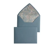 Retro Morandi 11.5x16cm Gece Büyüsü Çizgili Zarf - 5