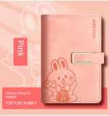 A6 Aile Finans Defteri - Pembe (Para Tasarrufu Tavşanı) - 5