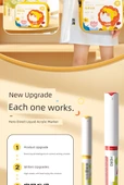 Akrilik Boya Kalemi Seti - Upgrade Peynir Paketi Aslan - 24 Renk - 9