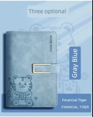 A6 Aile Finans Defteri - Gri Mavi (Finans Kaplanı) - 4