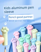 Silikon Kalem Ucu Uzatıcı Koruyucu Kapağı - [30 Paket] Karikatür / Yumuşak Silikon thumbnail 7