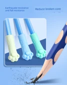 Silikon Kalem Ucu Uzatıcı Koruyucu Kapağı - [30 Paket] Karikatür / Yumuşak Silikon thumbnail 10