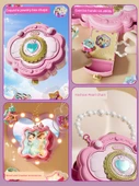 Kızlar Sihirli Çıkartma Kitabı DIY Elbise Yapma Makinesi - Pembe Standart Set - 117 Parça - 4