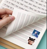 Nezha AO C Anime Günlük Çıkartmaları - 2000 Sayfa thumbnail 8