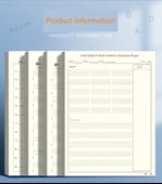 Çince-İngilizce Çeviri Pratik Kağıdı - 3 Adet A4 Şeffaf Pad ile - 10