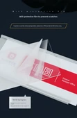 Alüminyum Alaşımlı Ofis Personeli İsim Kartı - 10x18cm - 9