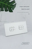 Alüminyum Alaşımlı Ofis Personeli İsim Kartı - 7.5x15cm Özel - 10