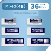 4B Silgi - Karışık [küçük + orta + büyük] 36 yuan - 1