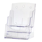 A4 Tek Katmanlı Akrilik Veri Rafı - A4 Kağıt 210*297mm - Model 1 - 6