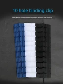 A4 Bağlama Klipsi - 17.5mm Mavi 100 Adet - 175 Sayfa Kapasitesi thumbnail 2