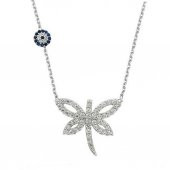 Yusufcuk Nazar Tasarımlı 925 Ayar Gümüş Bayan Kolye thumbnail 1