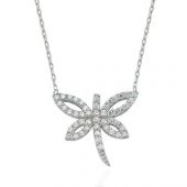 Yusufcuk Tasarımlı 925 Ayar Gümüş Bayan Kolye thumbnail 1