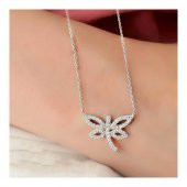 Yusufcuk Tasarımlı 925 Ayar Gümüş Bayan Kolye thumbnail 2