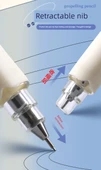 Mekanik Kalem - 0.5mm - 2 Adet + 100 Refill - B Refill - 10