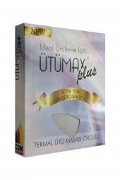 Ütümax Plus Yanmaz Termal Keçe Ütü Masası Örtüsü Bezi Kılıfı - 6