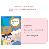 Beşinci Sınıf Matematik Öğretim Araçları - Pekin Normal Üniversitesi - 2 Parça Set - 2