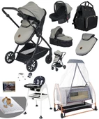 Baby Home 8 In 1 Ekonomi Paket 1010 Travel Sistem Bebek Arabası Bebek Sepeti Anne Yanı Beşik Mama Sandalyesi - 1