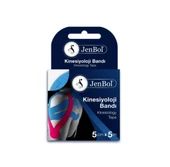 Jenbol Kinesiology Tape Ağrı Bandı 5 cm x 5 m - Mavi - 1