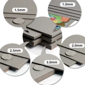 A2 Gri Karton Sayfası - 1.0mm - 10 Adet - 5