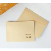 Altın Liste Başlığı Parlak Zarf - Ping An Neşesi 5 Zarf 10 Mektup Kağıdı thumbnail 11
