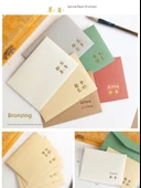 Altın Liste Başlığı Parlak Zarf - Parlak Zarf 20 4 Karakter Seçin thumbnail 7