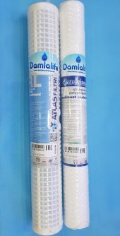 Atlas 2 li 20''inç Yıkanabilir Filtre İplik 50 Micron Tortu Filtre thumbnail 2