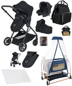 Baby Home 8 In 1 Full Set 1010 Qool Travel Sistem Bebek Arabası 505 Anne Yanı Sepet Beşik - 3