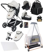 Baby Home 8 In 1 Full Set 1010 Qool Travel Sistem Bebek Arabası 505 Anne Yanı Sepet Beşik - 2