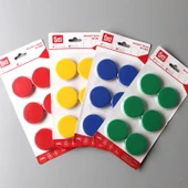 Manyetik Düğmeler - Sarı - 2.5cm - 8 Adet - 4