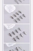 Yedek Uçlu Extra İnce Kalem - 20 Parça Büyük Uç 0.38mm - 8