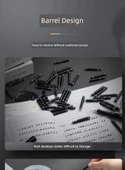 Saf Mavi Silinebilir Mürekkep Kalemi - 200 Mürekkep Kesesi - 3.4mm - 9